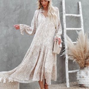Boho maxi dress
